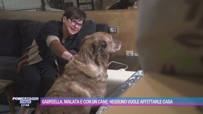 Gabriella, malata e con un cane: nessuno vuole affittarle casa