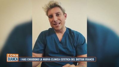 I NAS chiudono la nuova clinica estetica del dottor Franco