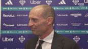 Allegri: "Meno 3 dall'Inter non significa niente, sul rigore ho deciso io"