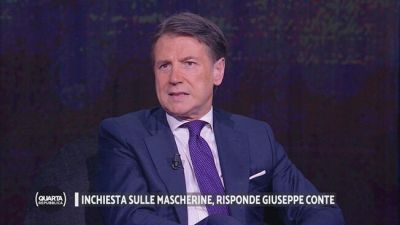Inchiesta sulle mascherine, risponde Giuseppe Conte