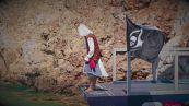 Un tuffo da 20 metri per omaggiare il "Salto della Fede" di Assassin's Creed