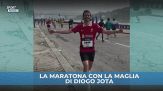 L'omaggio a Diogo Jota: l'amico corre la maratona con la sua maglia