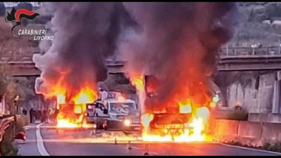 Livorno, mega assalto al portavalori sull'Aurelia: 11 arresti