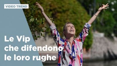 Le Vip che difendono le loro rughe