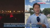 Le forze israeliane entrano nel Libano