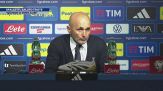 Spalletti, saluto triste