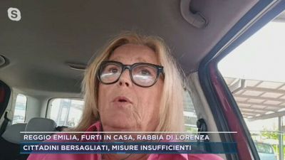 Reggio Emilia, furti in casa, rabbia di Lorenza