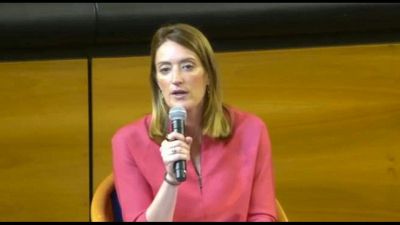 Ue, Metsola: avanti su difesa e sicurezza, c'è maggioranza Parlamento