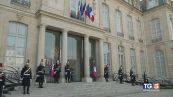Ue, vertice all'Eliseo. Macron sente Trump