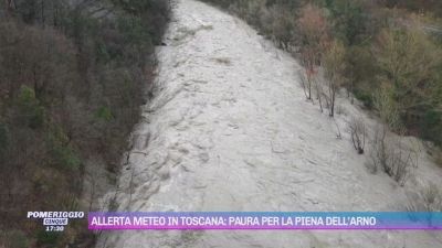 Allerta meteo in Toscana: paura per la piena dell'Arno