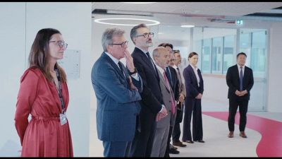 Prima pietra nuovo Centro Europeo Training Endoscopia Fujifilm
