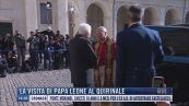 Breaking News delle 14.00 | La visita di Papa Leone al Quirinale