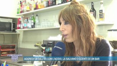 Verbania, donna aggredita dall'ex con l'acido e salvata dai clienti di un bar
