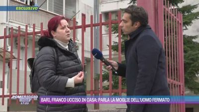 Bari, Franco ucciso in casa: parla la moglie dell'uomo fermato