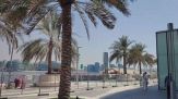 Abu Dhabi, clima torrido: 45 gradi!