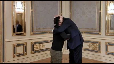 Crosetto in Ucraina vede Zelensky e rinnova l'impegno dell'Italia