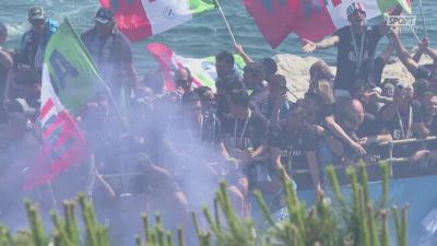 Conte scatenato nella parata scudetto