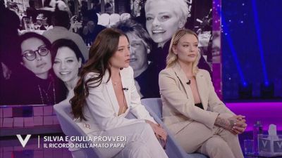 Silvia e Giulia Provvedi e il ricordo dell'amato papà