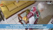 Super tifosa del Fluminense di 99 anni