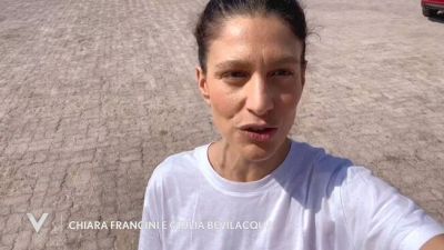 Chiara Francini e Giulia Bevilacqua: il saluto per Leonardo Pieraccioni