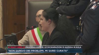 Processo Pifferi, le dichiarazioni in aula