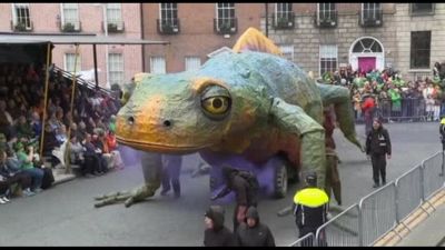 A Dublino la grande sfilata per il St Patrick's Day
