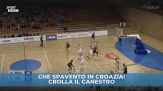 Che spavento nel campionato croato!