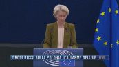 Breaking News delle 21.30 | Droni russi sulla Polonia, l'allarme dell'Ue