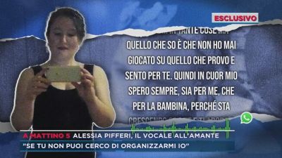 Alessia Pifferi, il vocale all'amante