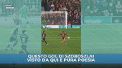 Il gol di Szoboszlai è clamoroso