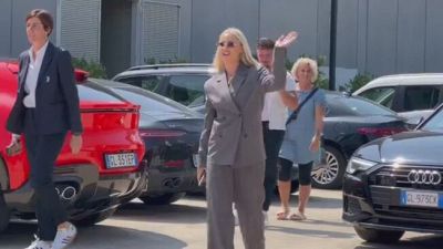 Alisha Lehmann al J Medical per le visite: che entusiasmo