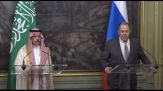 A Mosca Lavrov incontra il ministro degli esteri saudita