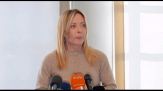 Iran, Meloni: condanniamo repressione, lavoriamo per de-escalation