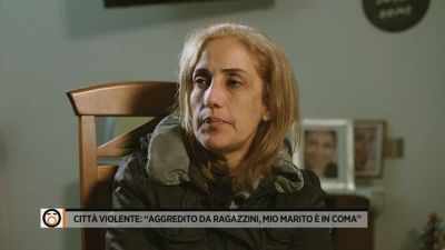 Città violenze: "Aggredito da ragazzini, mio marito è in coma"