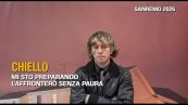 Sanremo, Chiello: mi sto preparando, l'affronterò senza paura