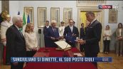 Breaking News delle 21.30 | Sangiuliano si dimette, al suo posto Giuli