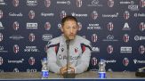 Bologna, le prime parole di Tedesco