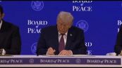 Trump firma lo statuto del Board of peace: collaborerà con Onu