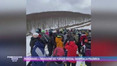 Roccaraso, l'invasione dei turisti social: scoppia la polemica