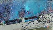 A Napoli la sfilata dei campioni d'Italia