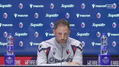 Tedesco:""Voglio un Bologna coraggioso, percepisco una squadra in crescita"