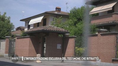 L'intercettazione esclusiva del testimone che ritrattò