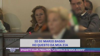 Spaghetti killer, Paola Pepe: "La famiglia di Maria assente"
