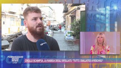 Crollo Scampia, parla il barbiere di Roberto