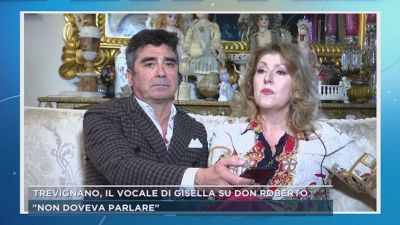 Trevignano, il vocale di Gisella su Don Roberto