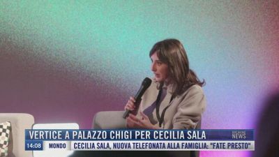 Breaking News delle 14.00 | Vertice a Palazzo Chigi per Cecilia Sala