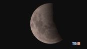 Eclissi di luna show nei cieli
