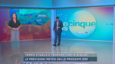 Tempo stabile e temperature in rialzo