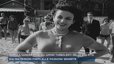 Sandra Milo, gli amori turbolenti della sua vita