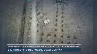 Trevignano, la piantumazione al campo delle "apparizioni"